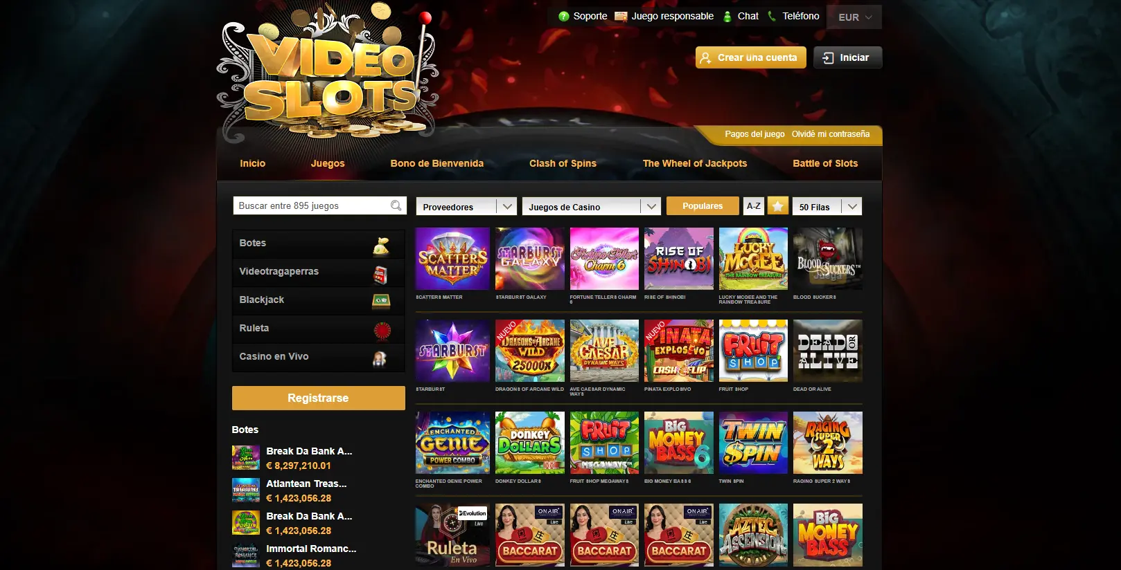Acceso móvil a Videoslots casino Acceso móvil a Videoslots