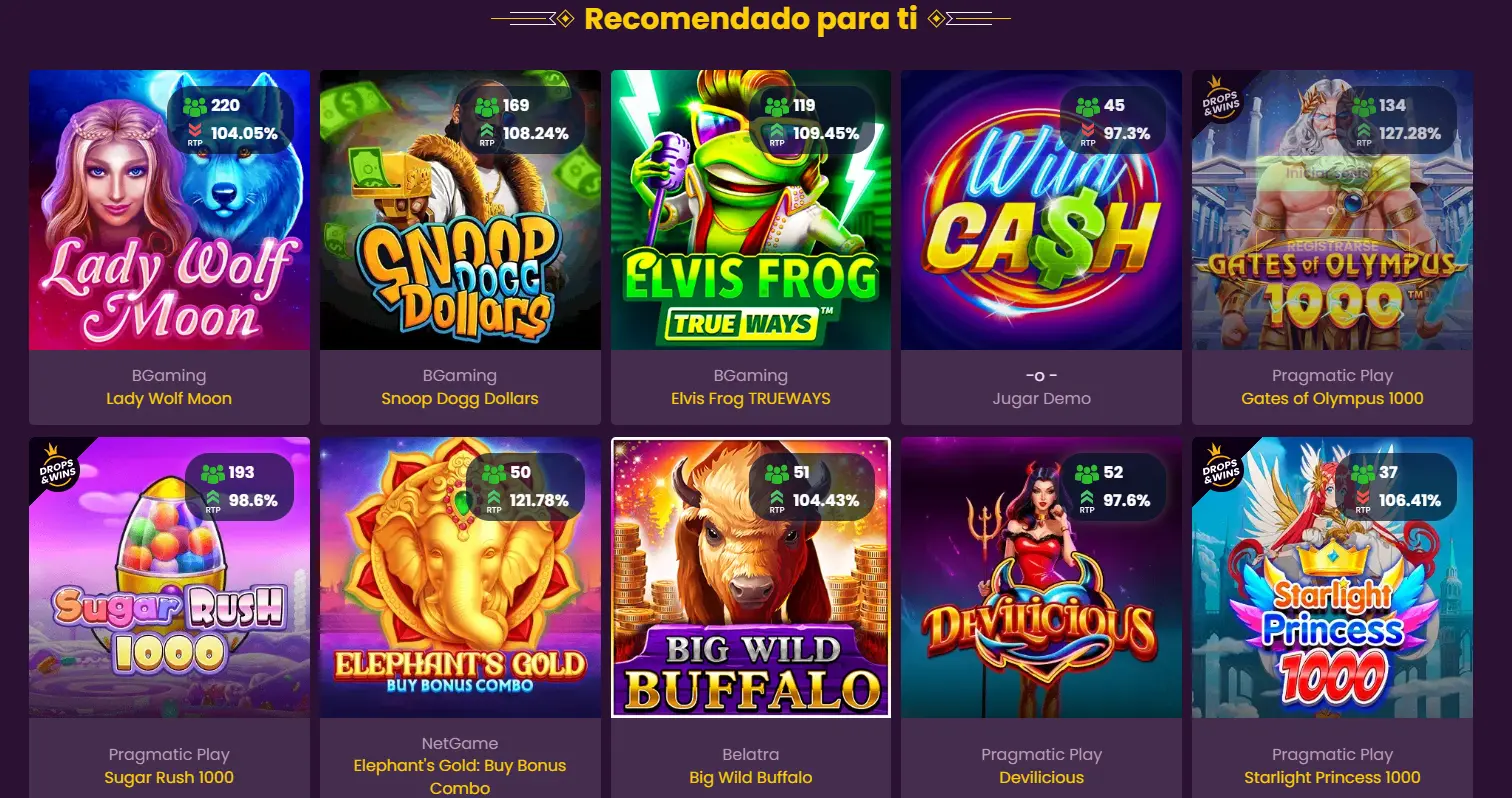 Juegos disponibles en Bizzo casino Juegos bisponibles en Bizzo