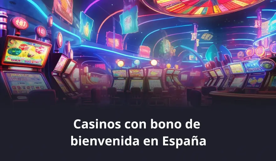 Casinos con bono de bienvenida en España